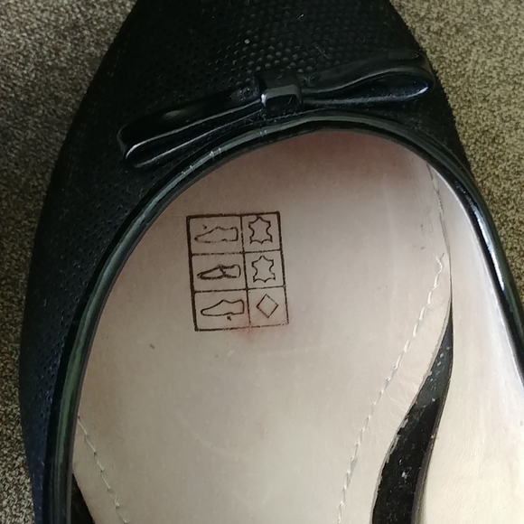 Black leather shoes, size 38 - Picture 6 of 13